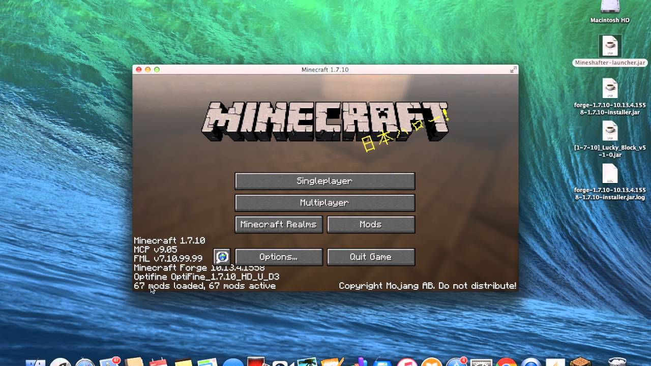 How to download minecraft mods on apple mac